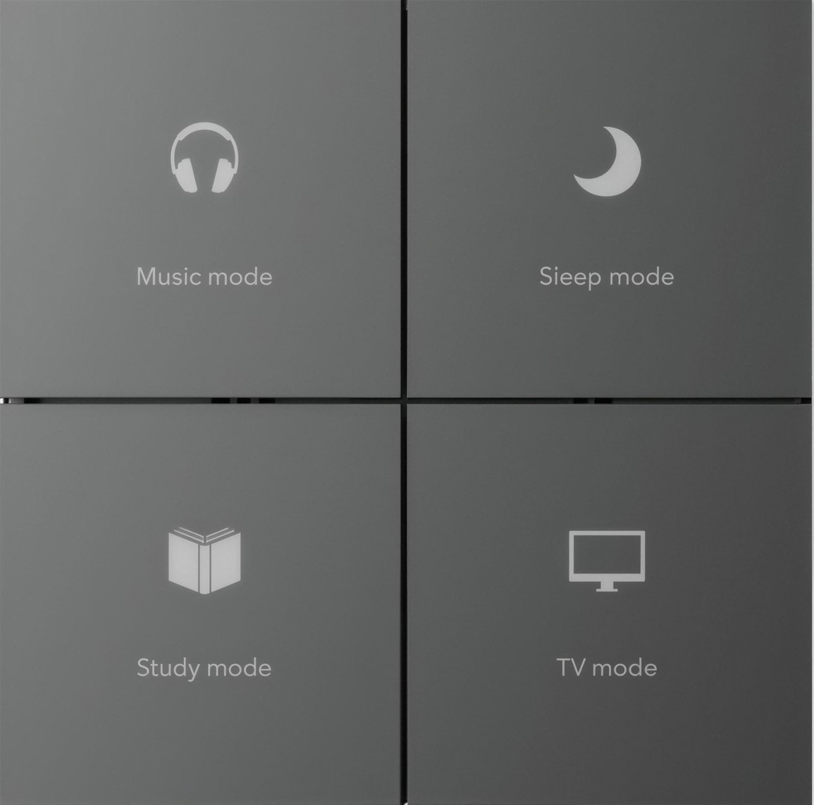 Keypad Casambi, finitura Antracite