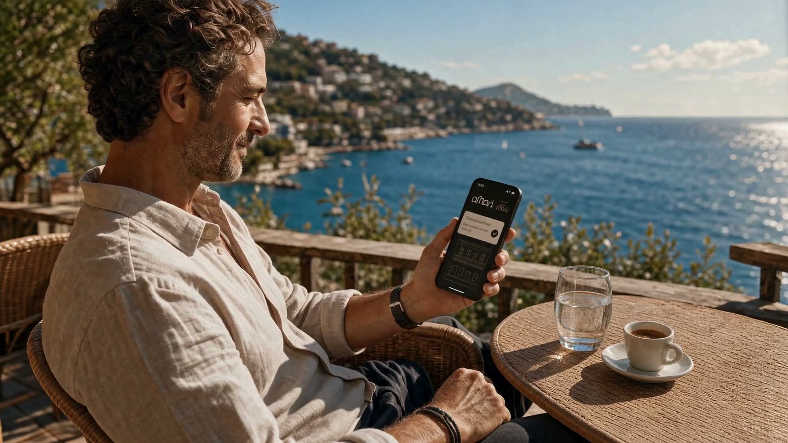 AMARI 1860 · Check-in automatico